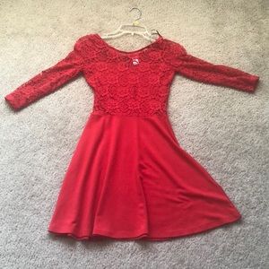 Short Red Dress